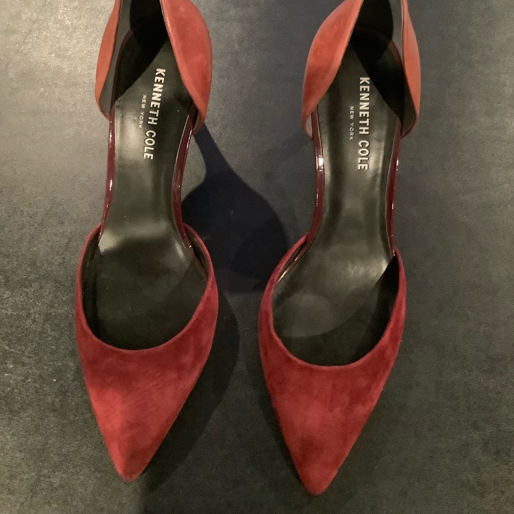 Kennth Cole- Suede and Leather heels